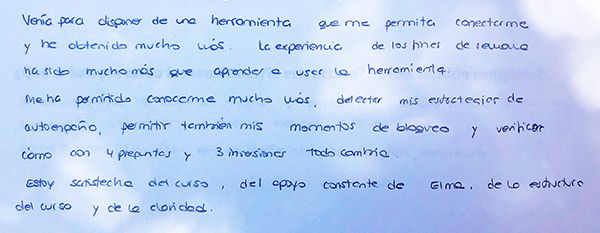 Workshops el fin del sufrimiento